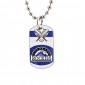 Colorado Rockies Fashion Image Custom Unique Personalized Dog Tag Necklaces, dogtag size About 1.3X 2.2 inches Ideal Gift