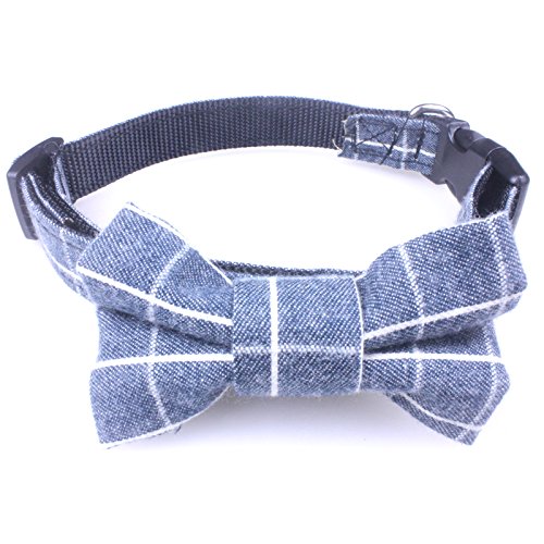 Dog Bow Tie Collar - Puppy Ties Cute Dog Collars - This Nylon Dog ...