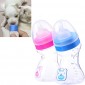 La favoritaTM Pet Dog Cat Puppy Baby Animal Feeding Plastic Bottle Milk with Premium Silicone Nipple